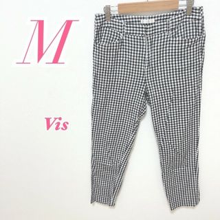 ヴィス(ViS)のVIS　ビス　七分丈パンツ　チェック柄　カジュアルコーデ(カジュアルパンツ)