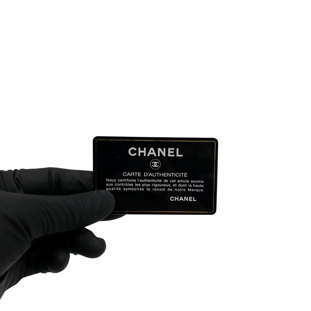 極 美品 シール カード有 4番台 CHANEL シャネル ビコローレ マトラッセ レザー 本革 Wホック 二つ折り 財布 ミニ ウォレット 黒 28442