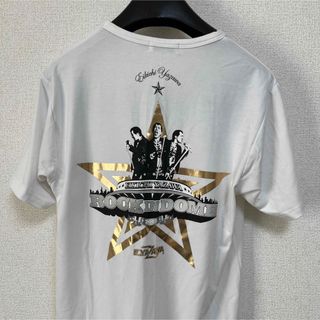 矢沢永吉 グッズ tシャツ ホワイト M ROCKINDOME2015(ミュージシャン)