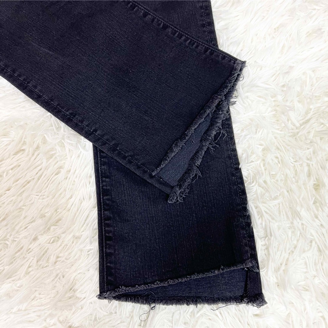 mother - 美品✨MOTHER マザー デニムパンツ INSIDER CROP ブラック26