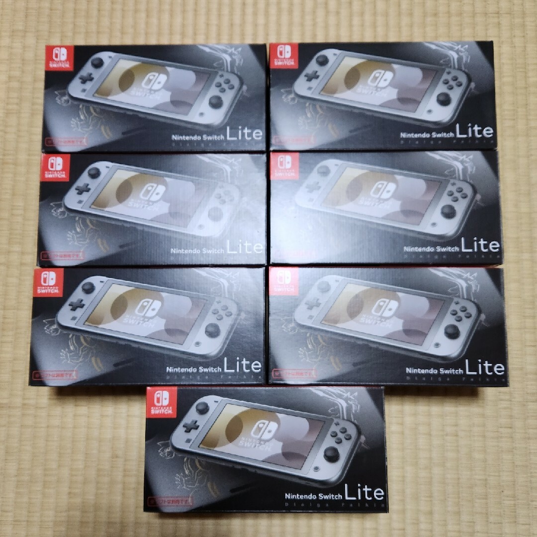 通常版色NintendoSwitch ディアルガパルキア　新品7台セット