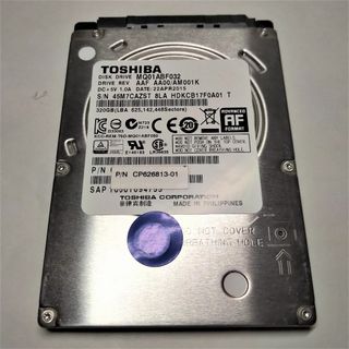 東芝 - テレビ録画、PS4、PC等 USB3.0 ポータブルHDD 東芝320GB Aの