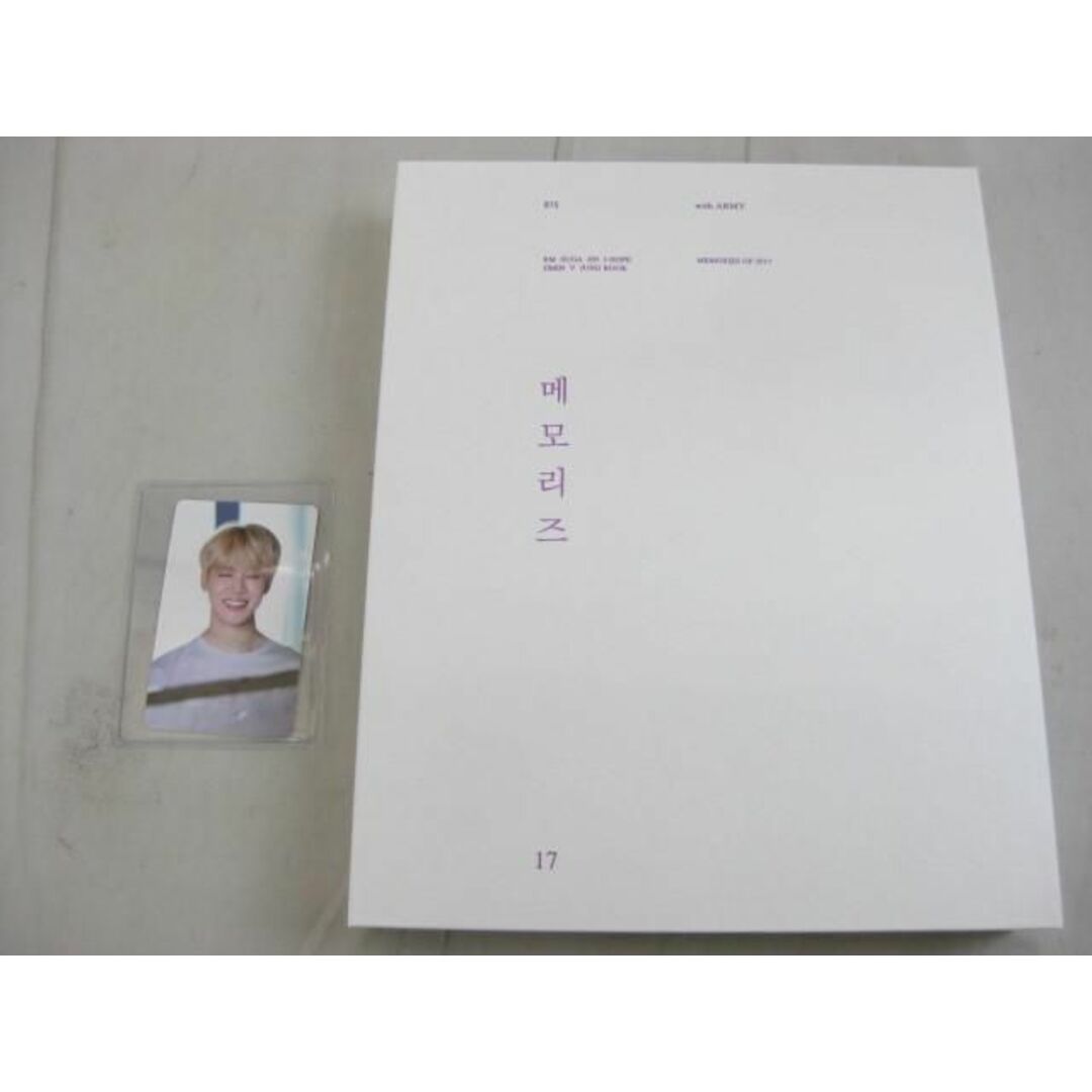 品 韓流 防弾少年団 BTS MEMORIES OF 2017 DVD トレカ ジミン 日本語 ...