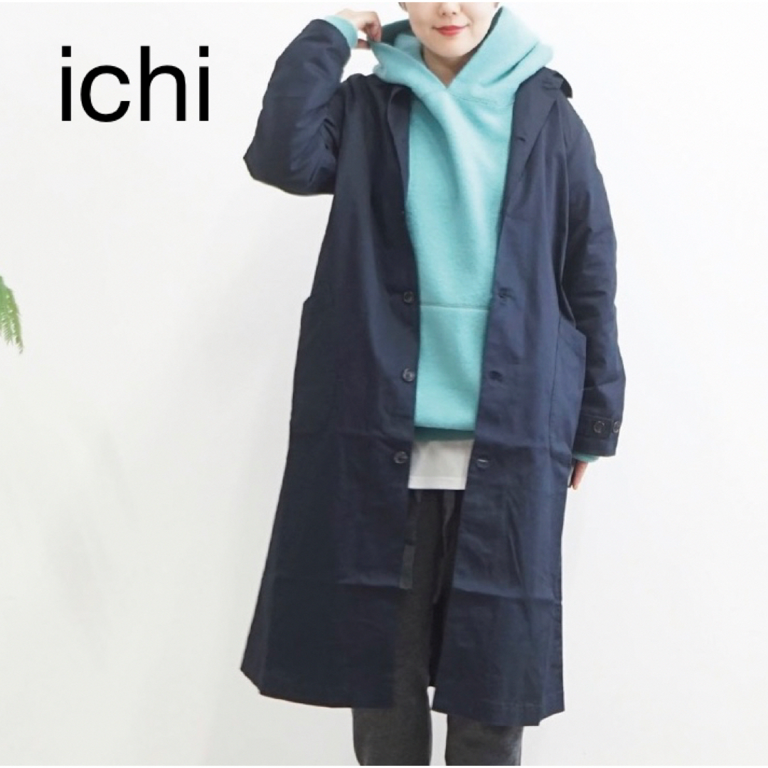 ichi - 【タグ付未使用品】ichi クレンゼチノストレッチロングコート ...