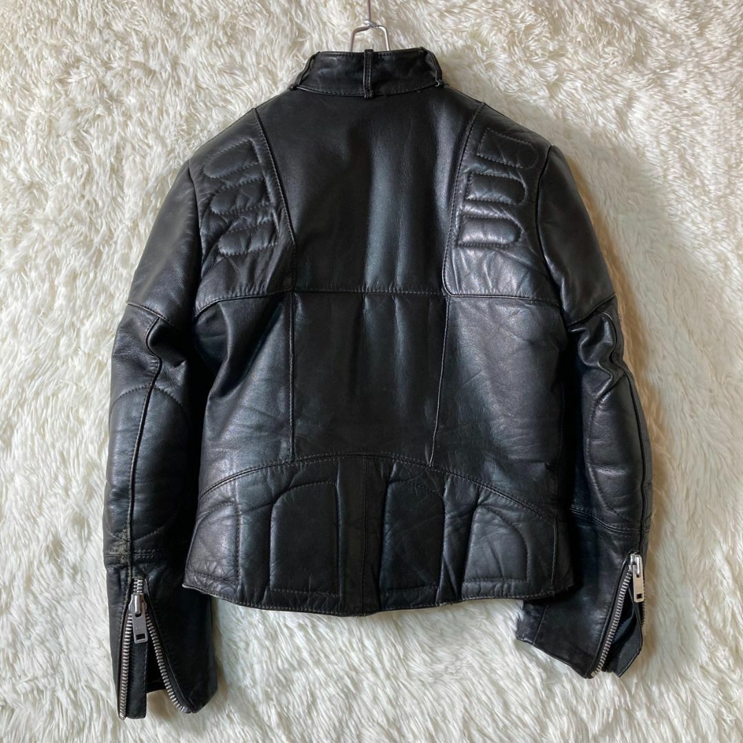 90s hein gericke ハインゲリック レザー ライダースジャケット-