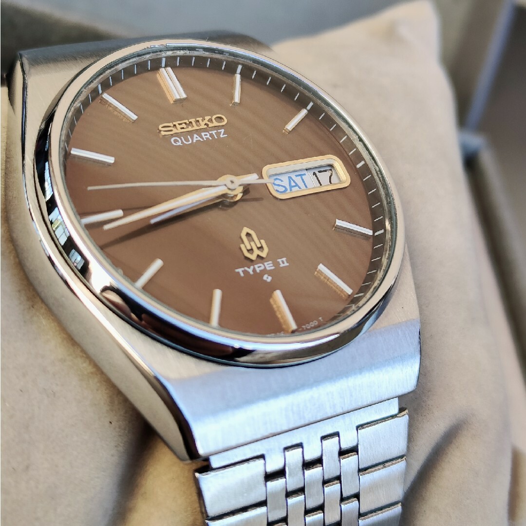 希少品) セイコーSEIKOタイプ2 電池新品 美品 1977年-