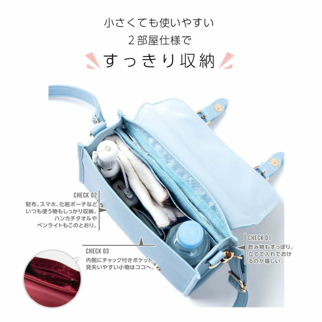 【色: ブラウン】ウィゴー 2WAY サッチェル ショルダーバッグ 痛バ クリア 5