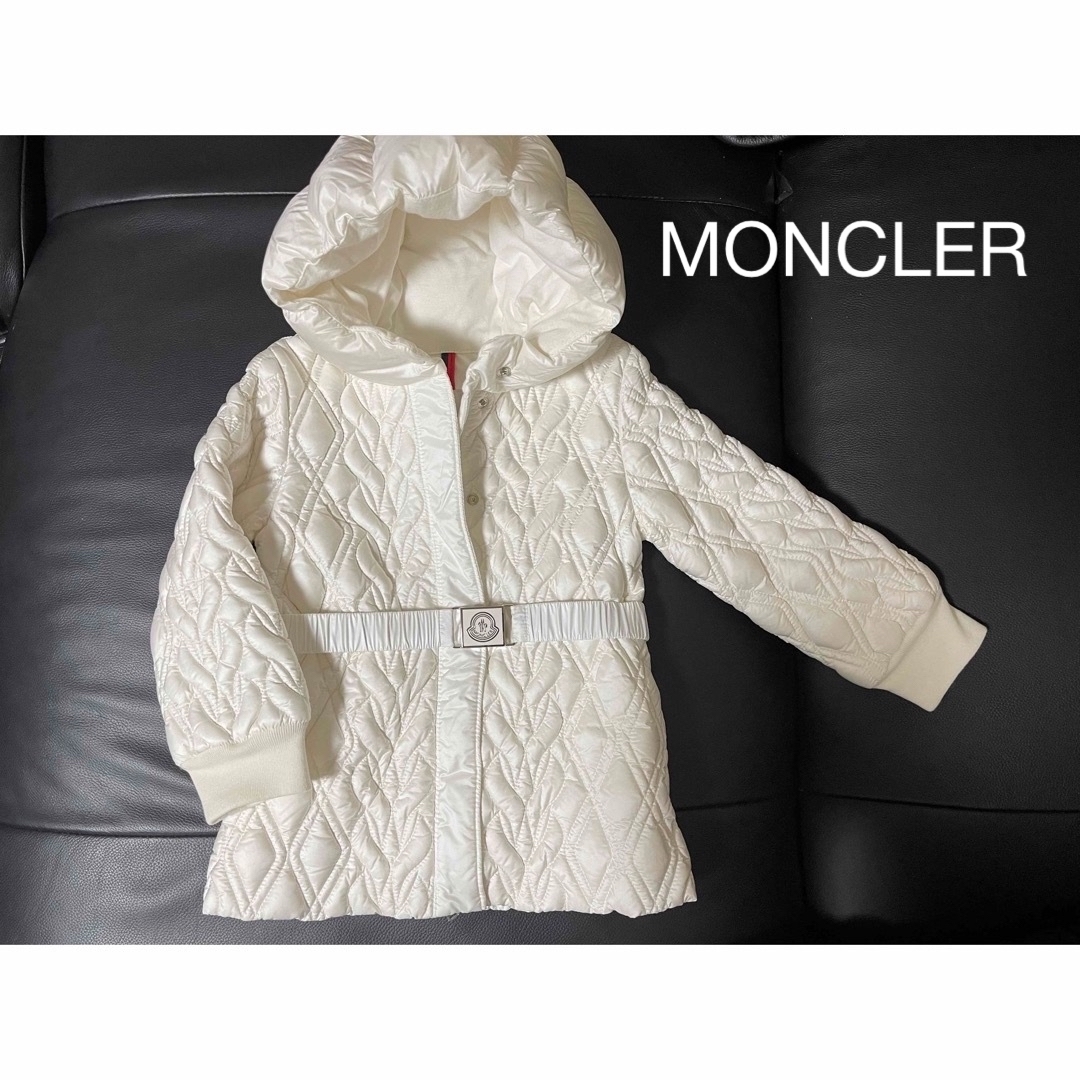 【新品未使用】モンクレール　MONCLER ダウン　ホワイト