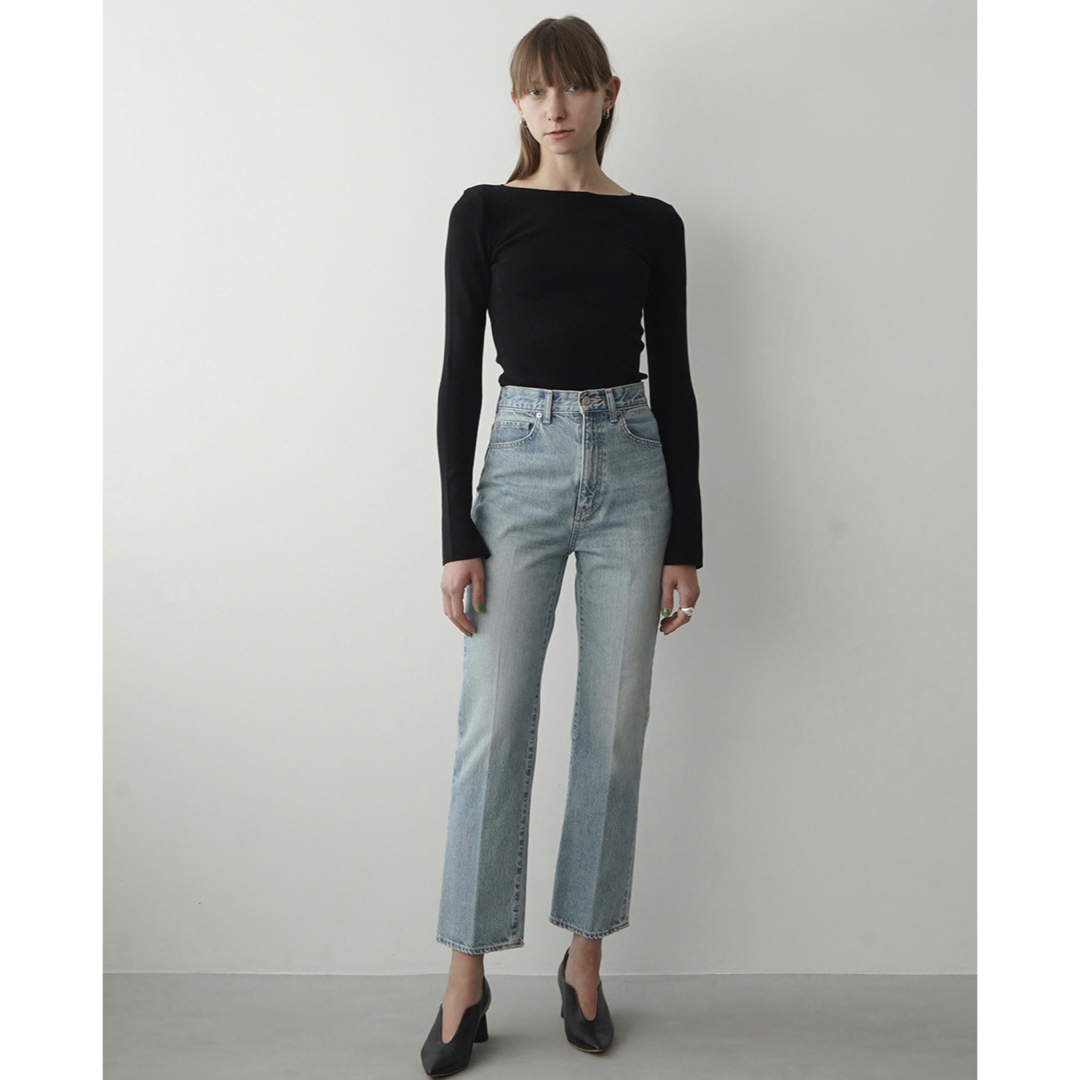 CLANE(クラネ)のclane  ring denim pants レディースのパンツ(デニム/ジーンズ)の商品写真