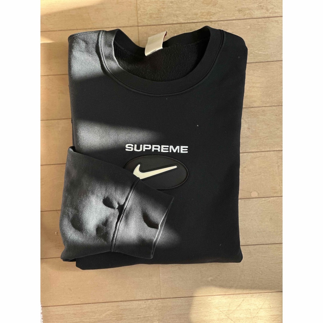 Nike × Supreme コラボ 長袖 トレーナー 入手困難 XL ブラック