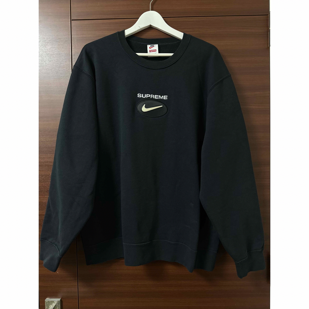 Nike × Supreme コラボ 長袖 トレーナー 入手困難 XL ブラック