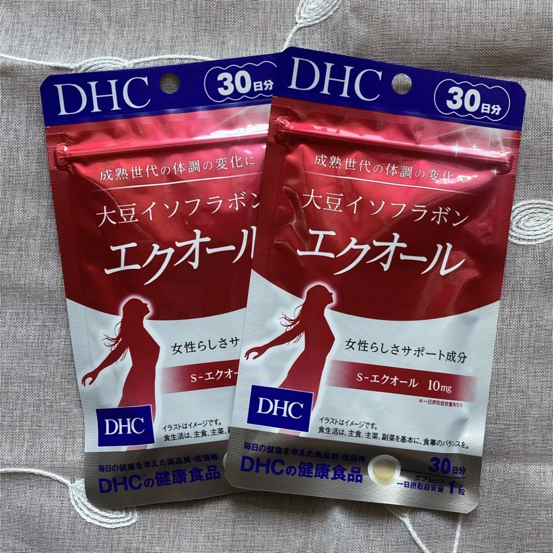 DHC  大豆イソフラボン　エクオール　30日分×2袋