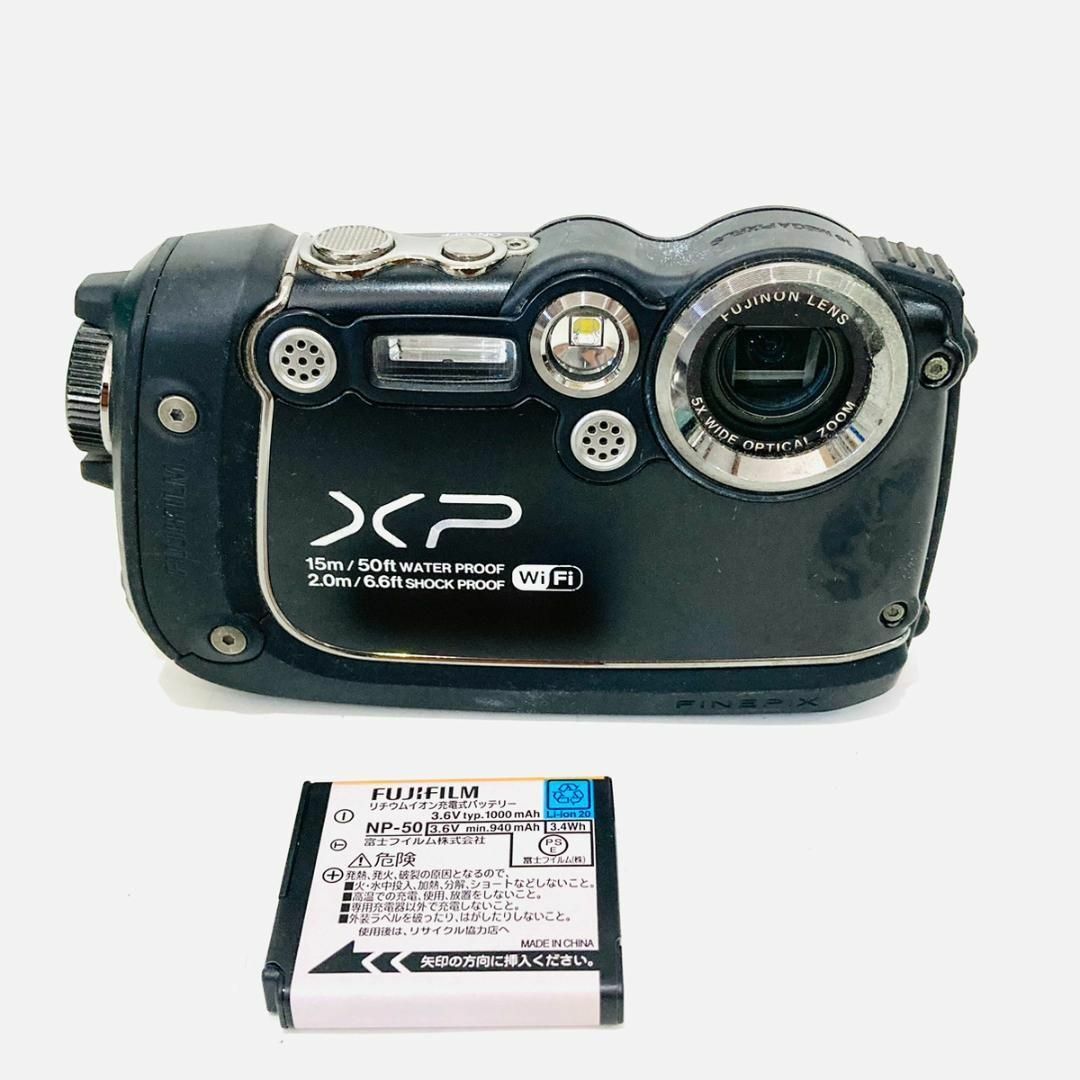 C3572】FUJIFILM FinePix XP200 デジタルカメラ212g総重量