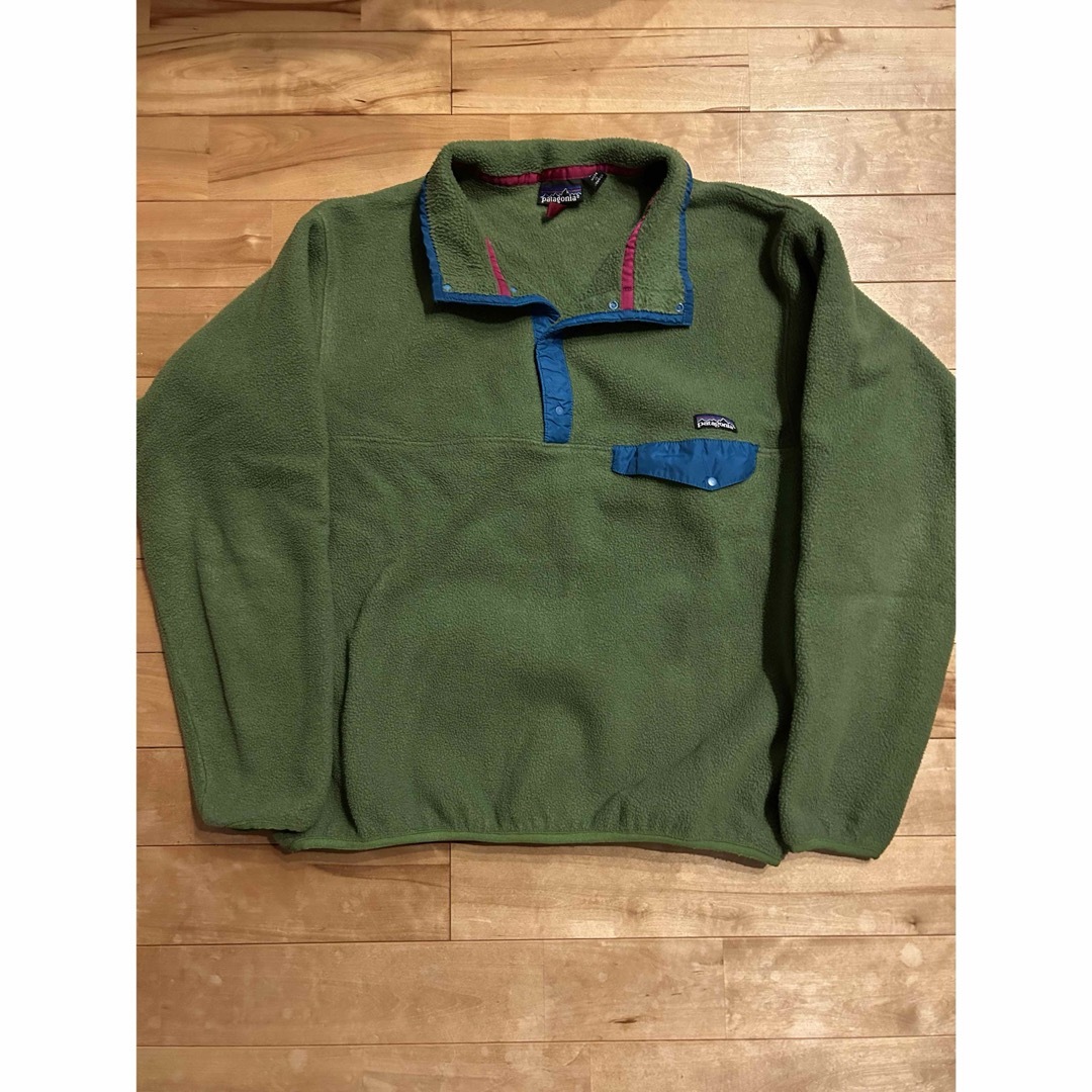 希少美品 patagonia パタゴニア フリース スナップT XL