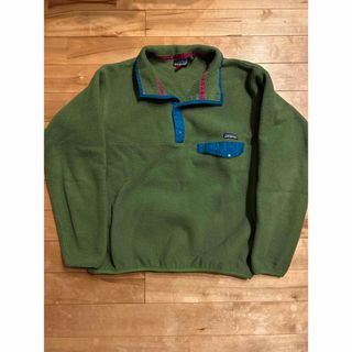 パタゴニア(patagonia)の美品 レアカラー 91年製 パタゴニア シンチラスナップt XL フリース(その他)