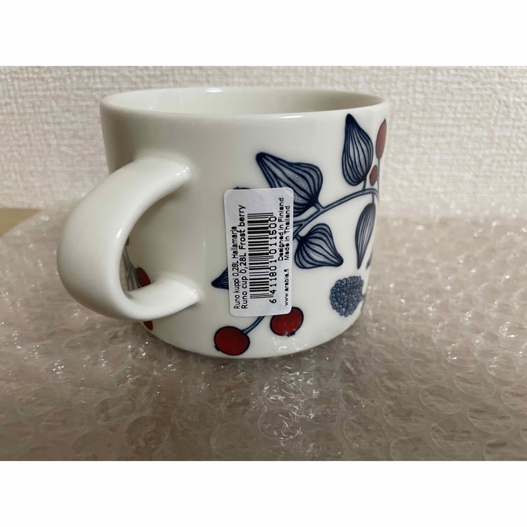 アラビア ルノフロストベリー ティーカップ&ソーサー スコープ プレート 皿