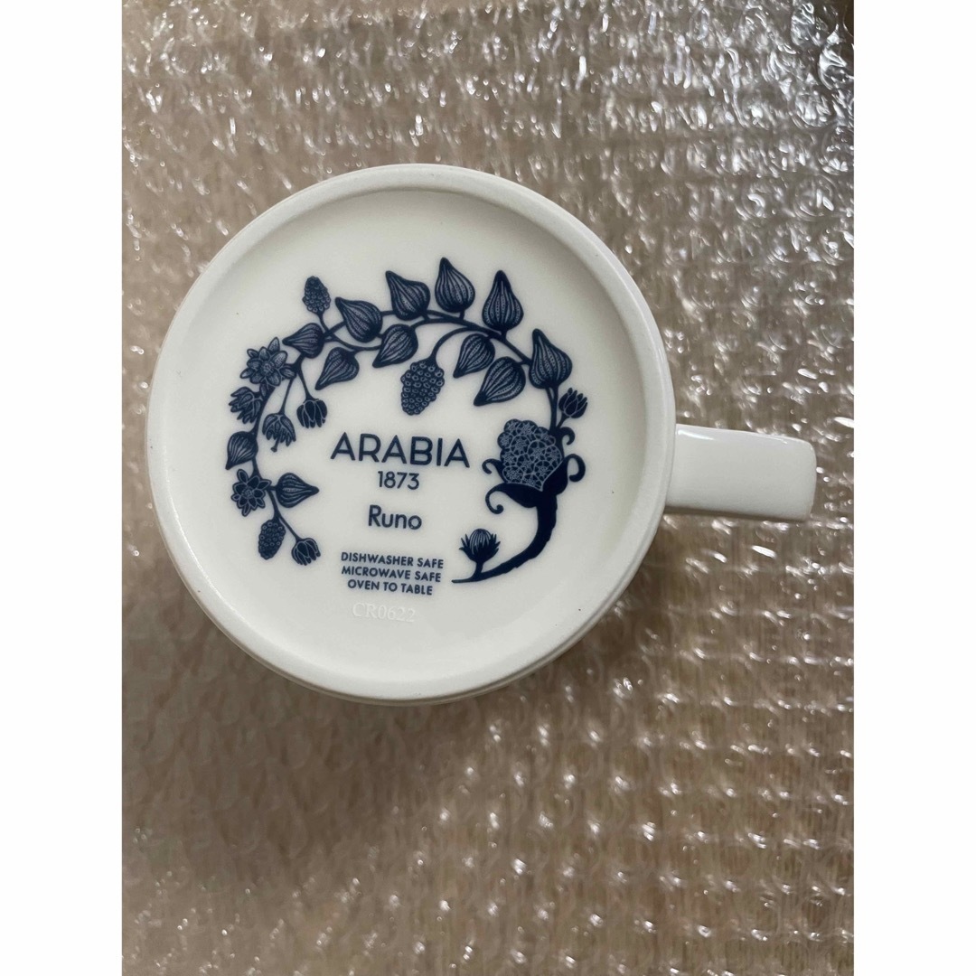 アラビア ルノフロストベリー ティーカップ&ソーサー スコープ プレート 皿