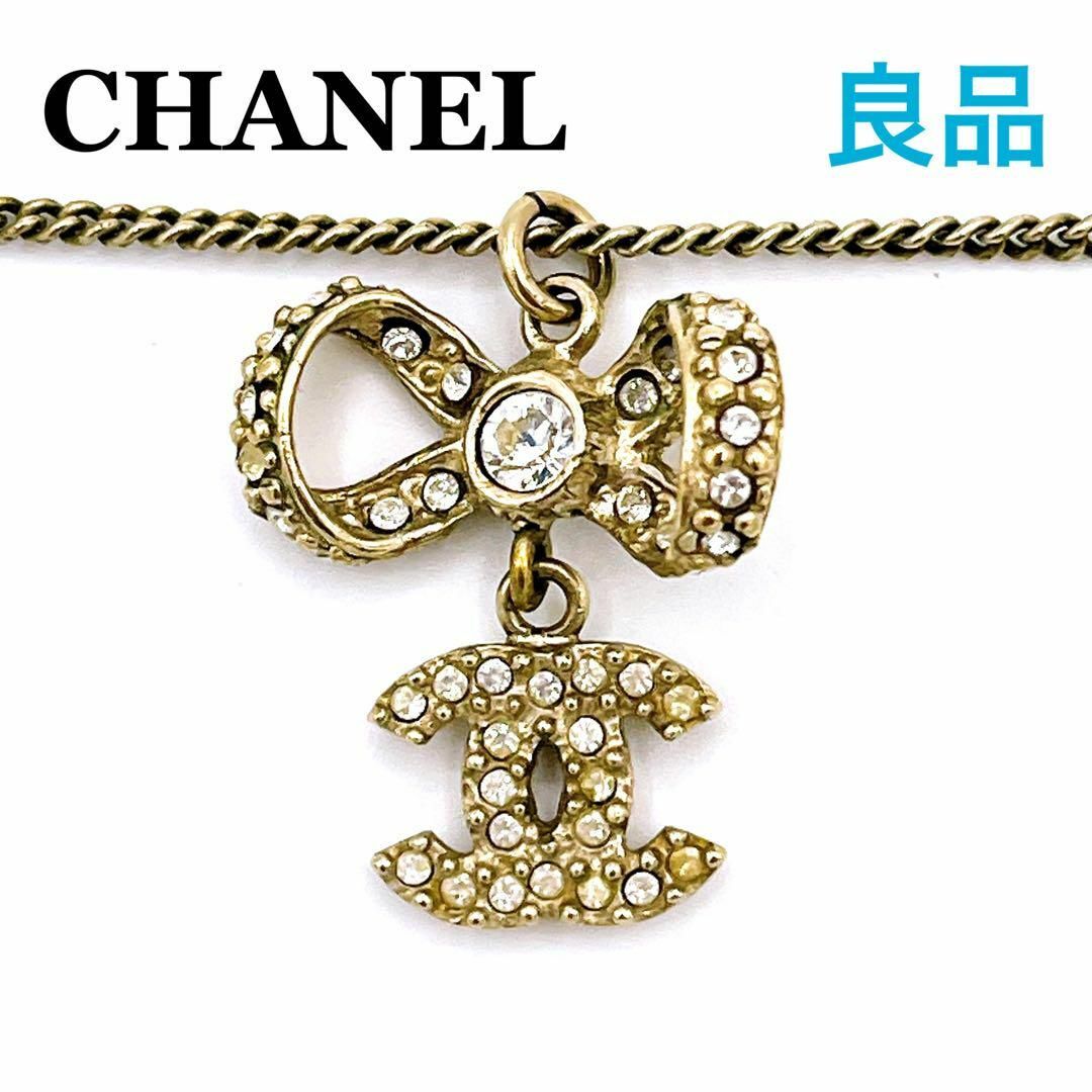 CHANEL アクセサリー リボンネックレス