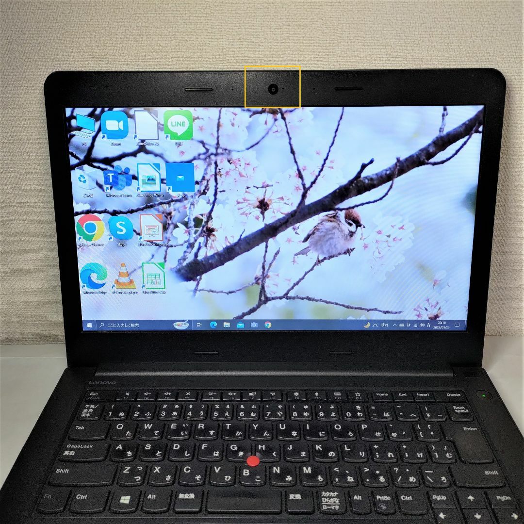 ThinkPad E470 i3/SSD512GB/メモリ12GB/カメラ内蔵-