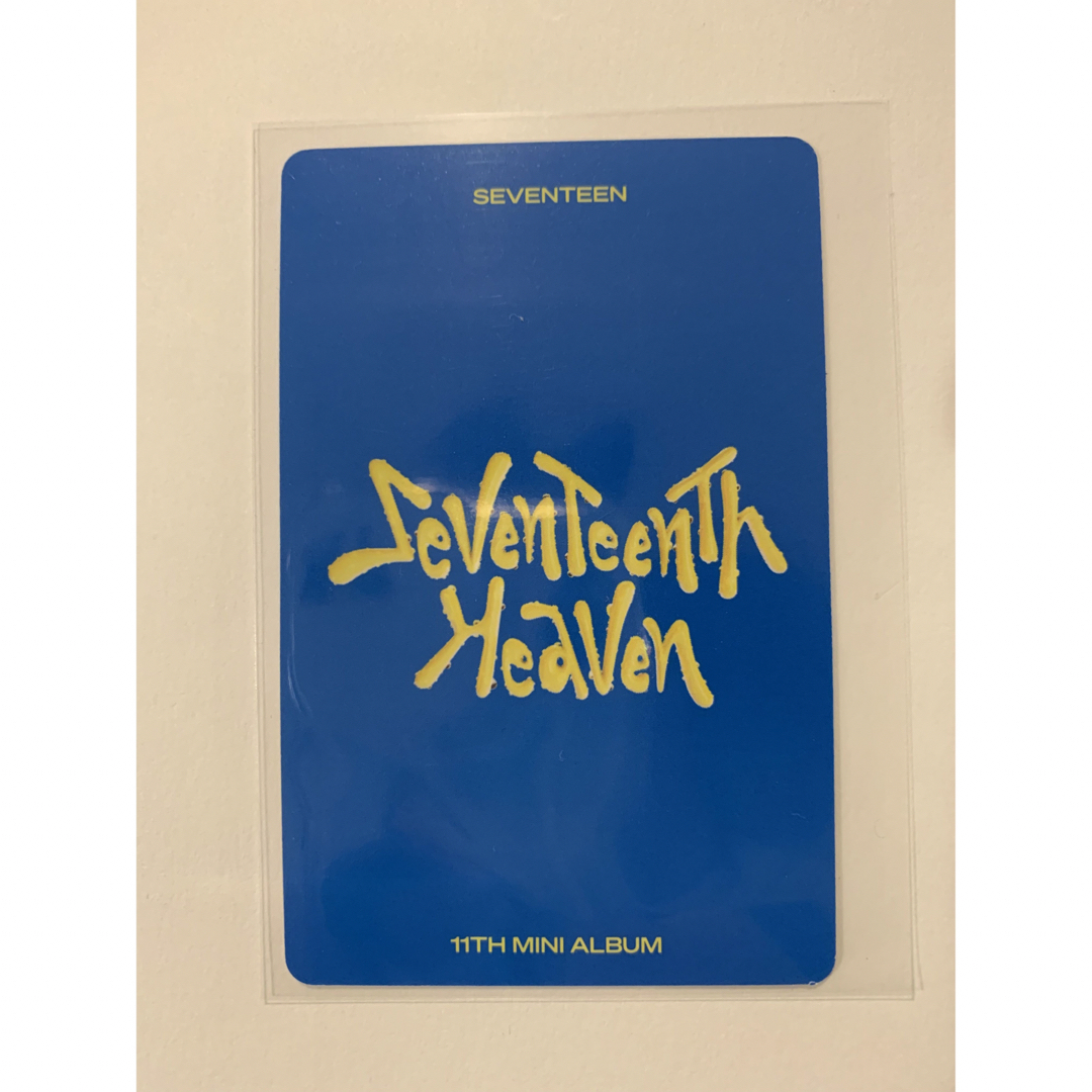 SEVENTEEN(セブンティーン)のSEVENTEEN セブチ　Heaven carat盤　特典トレカ　バーノン エンタメ/ホビーのCD(K-POP/アジア)の商品写真