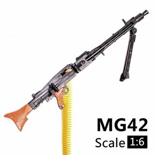 【新品送料無料】1/6スケール　MG42　未組立プラモデル 1セット(ミリタリー)