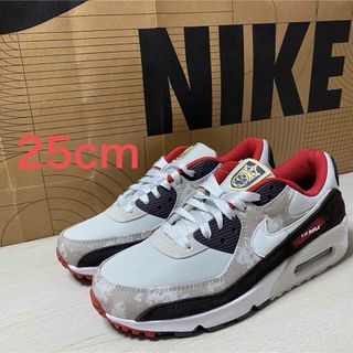 NIKEAIRMAX90ナイキエアマックスレッド カット 25㎝