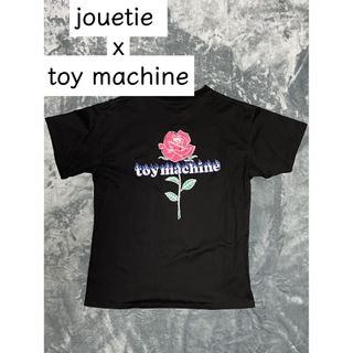 ジュエティ(jouetie)の新品タグ付き ジュエティ トイマシン コラボ カットソー 刺繍 ロゴ プリント(Tシャツ/カットソー(半袖/袖なし))