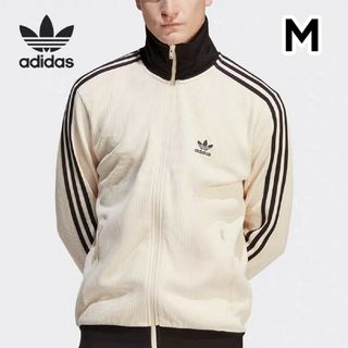 m409◆adidas◆スポーツジャージ◆ベージュ◆Mサイズ◆メンズ