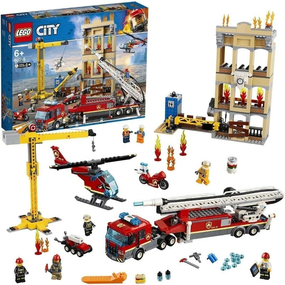 【未開封正規品】レゴ 60216 シティ レゴシティの消防隊