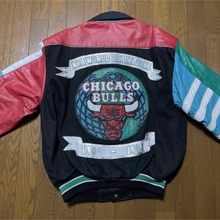 JEFFHAMILTON bulls 1991年物 vintage 超激レア品(スタジャン)