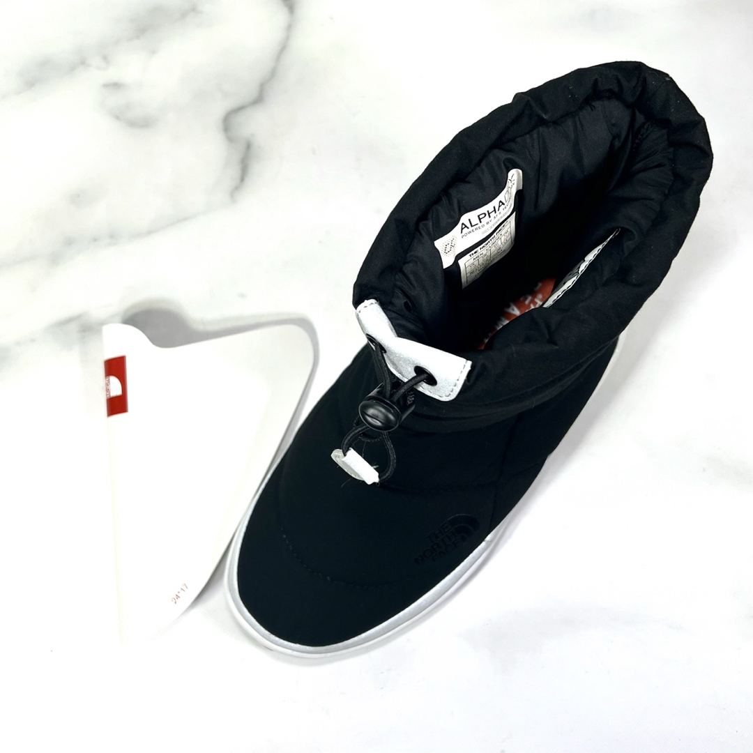 【新品未使用】ノースフェイス BEAMS ヌプシブーティ ブーツ 黒白25.0