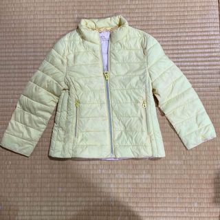 ザラキッズ(ZARA KIDS)の116センチ中綿ジャンバー　ZARA  レモンイエロー　黄色(ジャケット/上着)