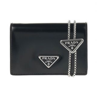 プラダ(PRADA)の【PRADA 】ロゴショルダーストラップカードホルダー(パスケース/IDカードホルダー)