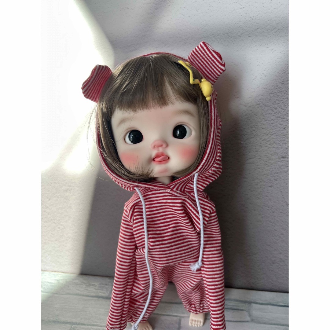 カスタムドール bjd qbaby dayuanbao 風 アウトフィット付き