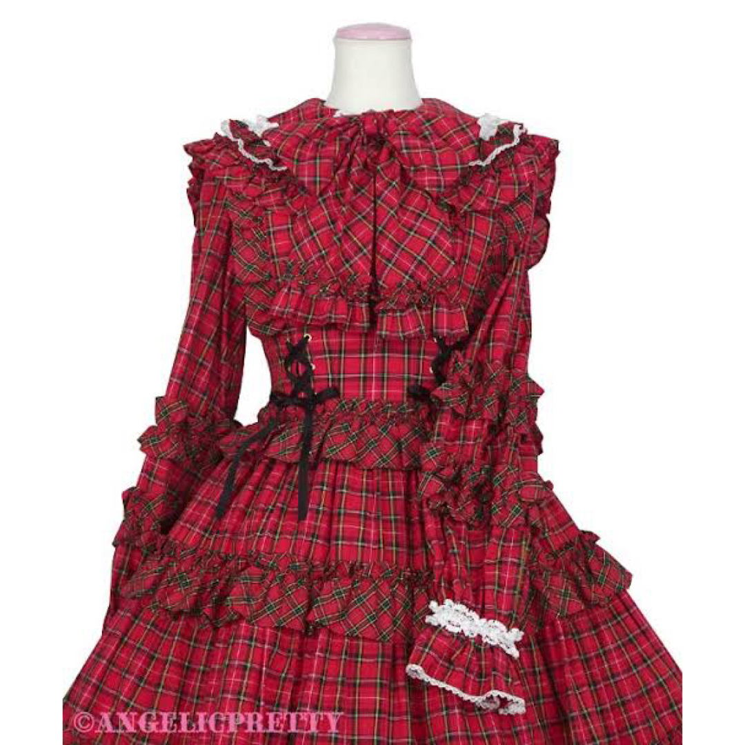 Angelic Pretty(アンジェリックプリティー)のAngelicPretty charming frillブラウス×スカートセット レディースのレディース その他(セット/コーデ)の商品写真