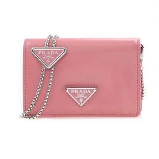 プラダ(PRADA)の☆PRADA ☆ロゴショルダーストラップカードホルダー(パスケース/IDカードホルダー)