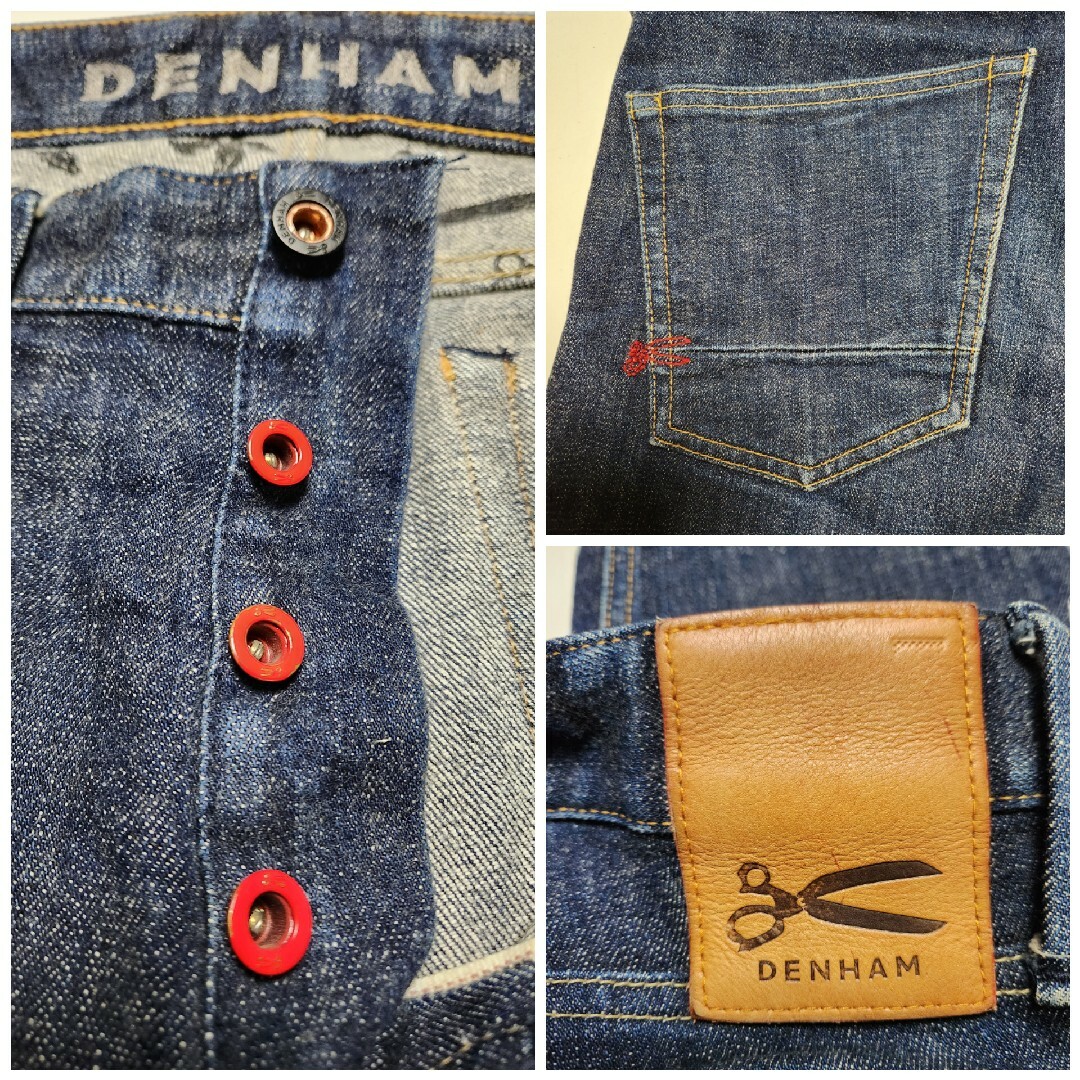 DENHAM - 【美品】DENHAM デンハム RAZOR VISS 日本製 1500本 W34の