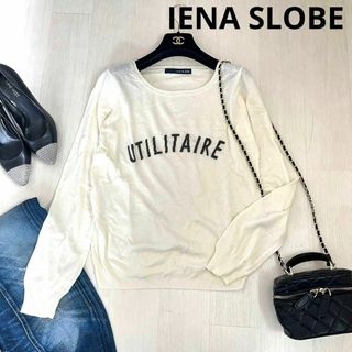 スローブイエナ(SLOBE IENA)のスローブイエナ　IENA SLOBE ロゴ　ロゴセーター　ニット　セーター(ニット/セーター)