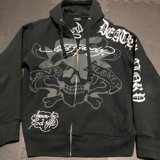 DON Ed Hardy エドハーディ　半袖パーカー　Mサイズ