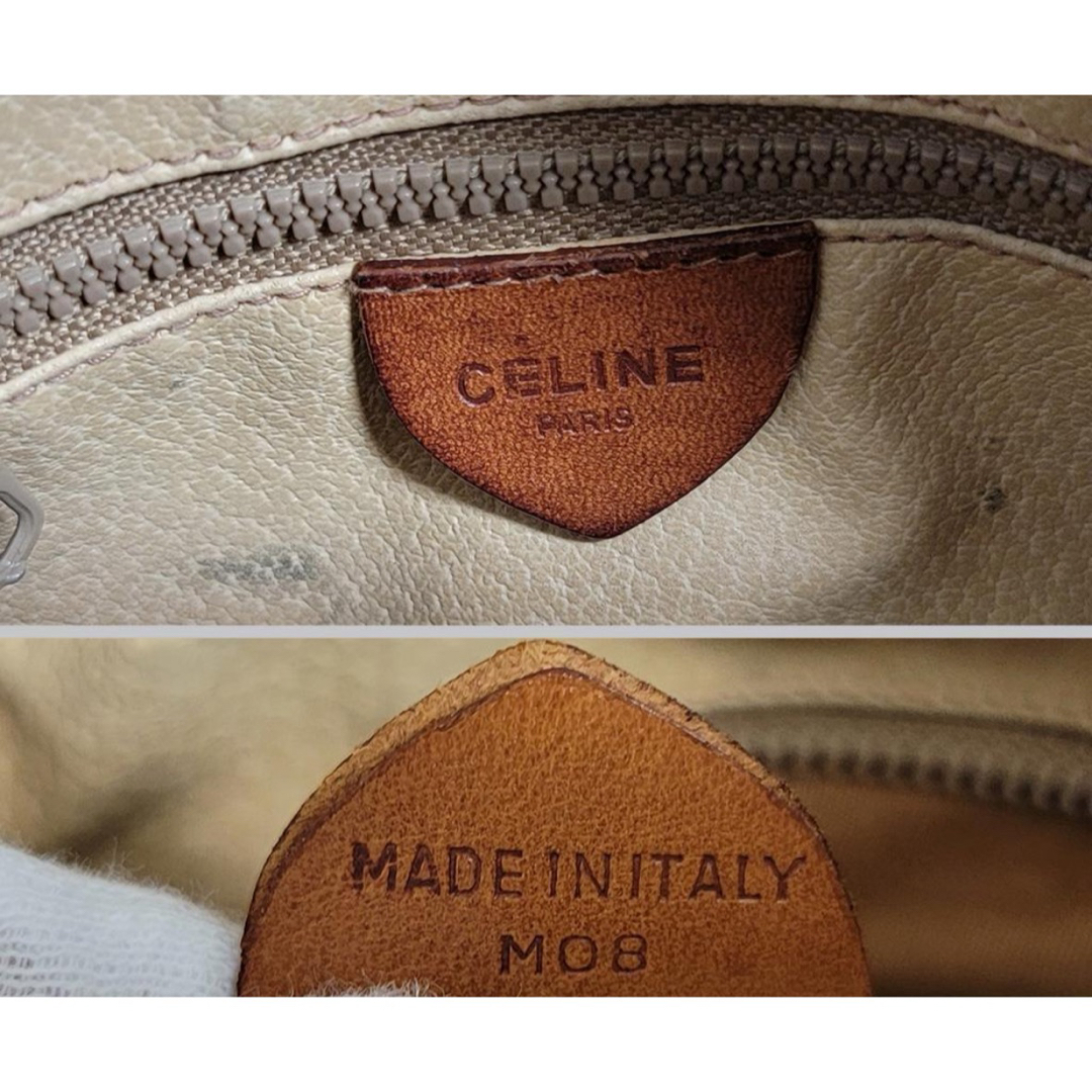 レディース正規品　CELINE セリーヌ　マカダム柄　ショルダーバッグ　トリオンフ