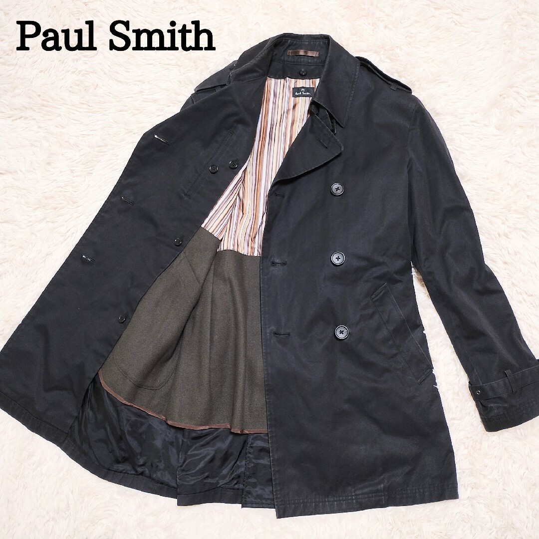 【新品】【L】Paul Smith トレンチコート ライナー マルチカラー