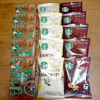 スターバックス(Starbucks)のスターバックス オリガミ ドリップコーヒー 15袋セット(コーヒー)