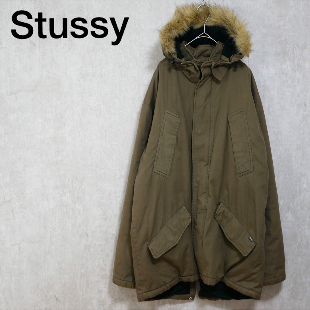 STUSSY Goldie Fishtail PARKA モッズコート | nate-hospital.com