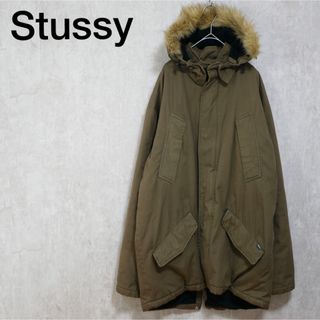 美品 stussy モッズコート ロングコート コート Mサイズ