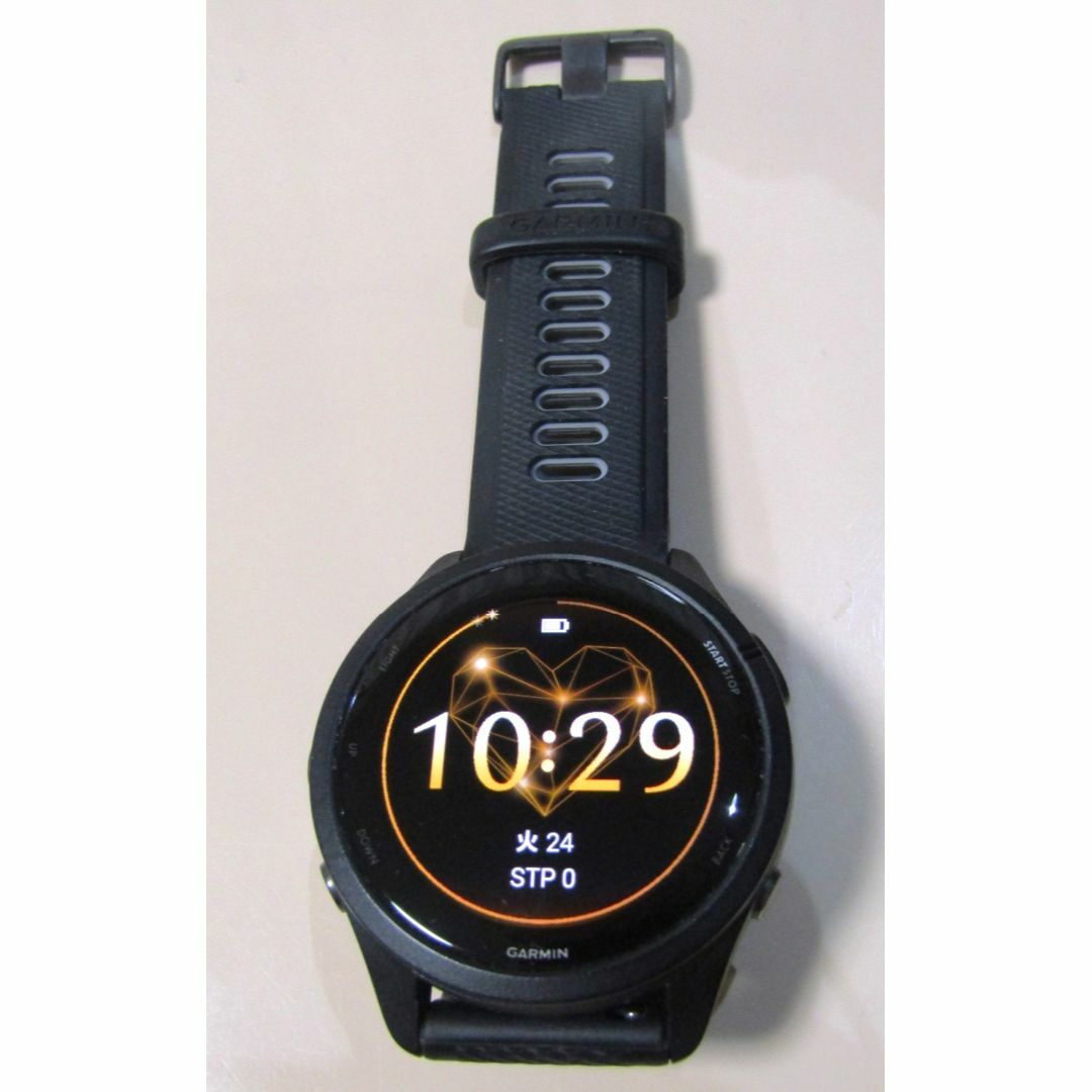 GARMIN - 美品 ガーミン Forerunner 265 ブラックの通販 by セブンs ...