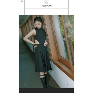 ステュディオス(STUDIOUS)のteloplan obrecht skirt (ひざ丈スカート)