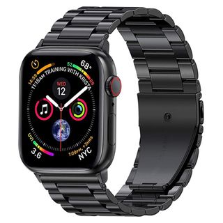 アップルウォッチ(Apple Watch)のApple Watch アップルウォッチ バンド 42/44/45mmブラック(金属ベルト)