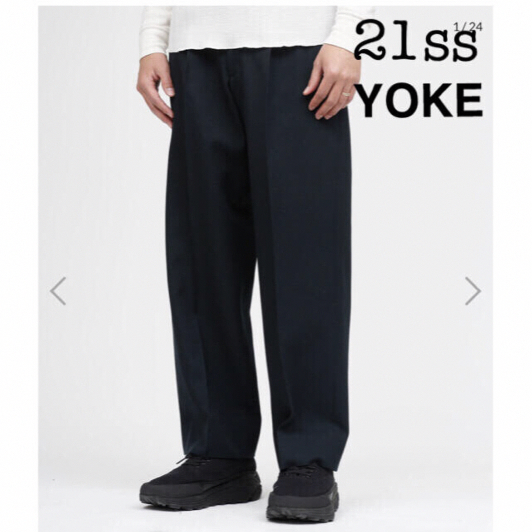 YOKE - YOKE 2TUCK WIDE GURKHA TROUSERSの通販 by BULL3's shop