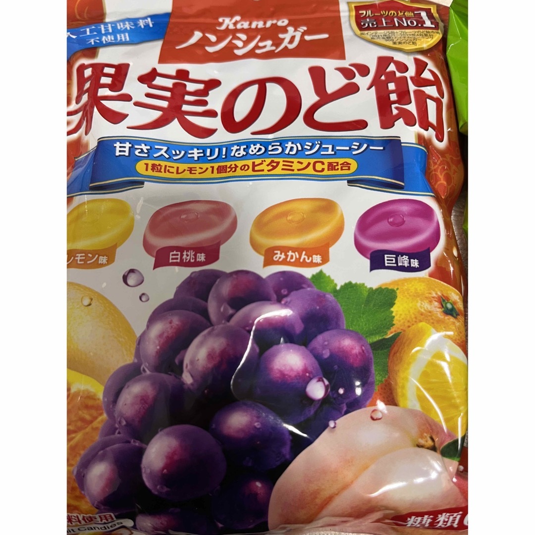 のど飴2袋セット 食品/飲料/酒の食品(菓子/デザート)の商品写真