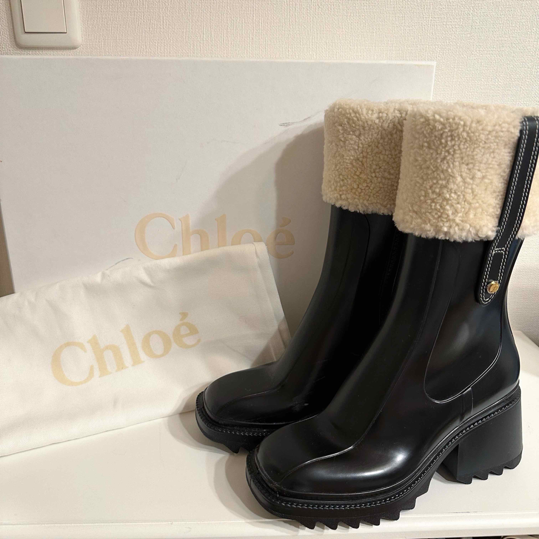 Chloe♡ bettyアンクルレインブーツ-